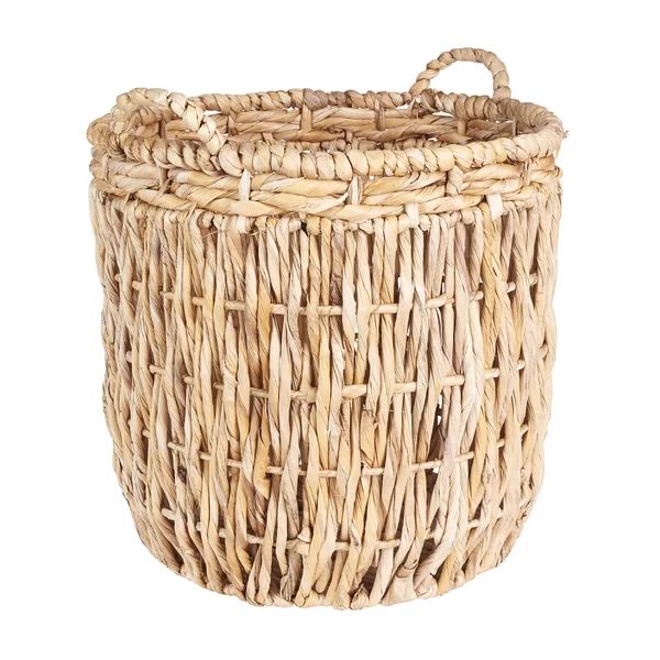 Tall Round Floor Wicker Basket | Wayfair North America