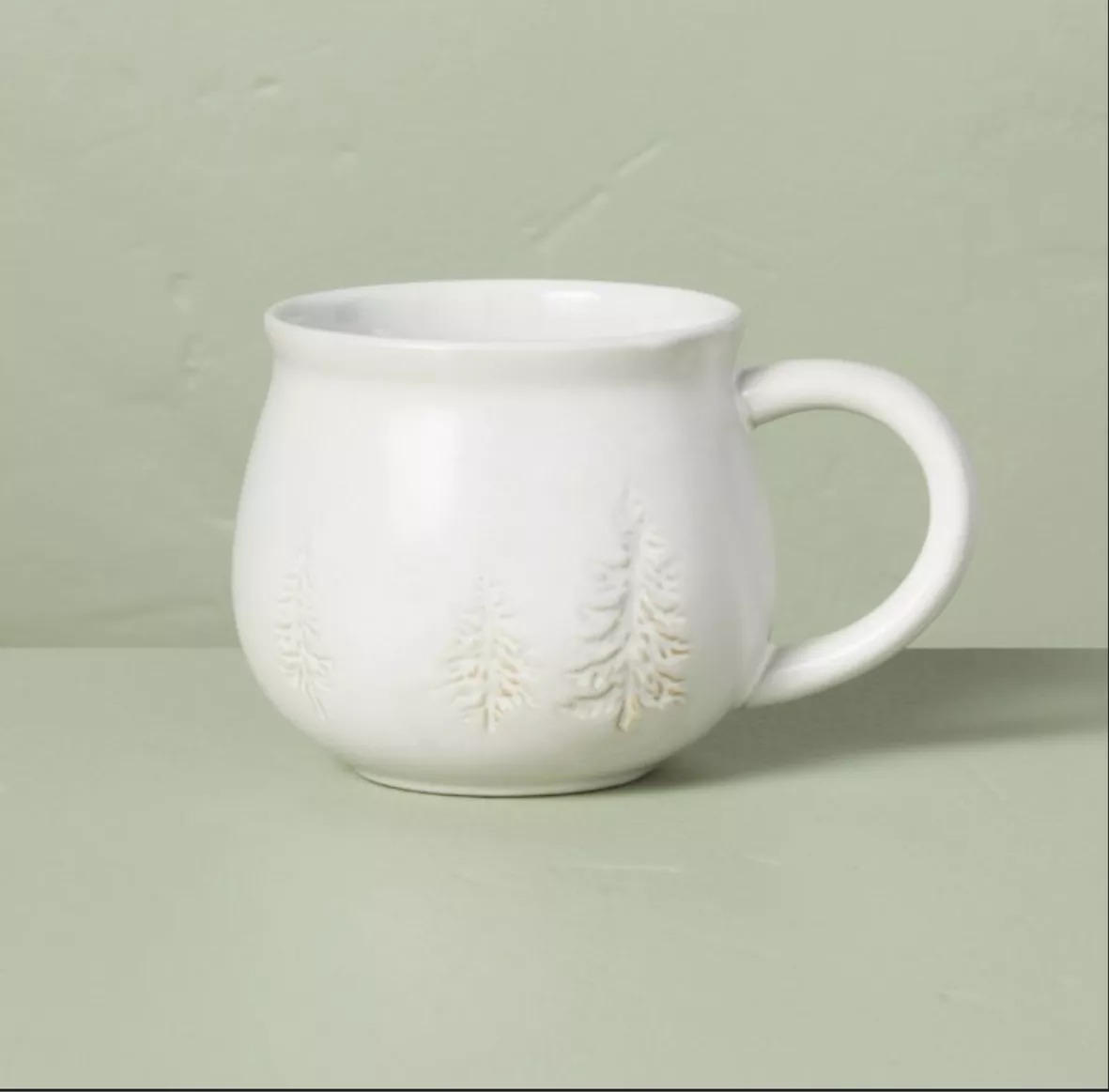 16oz Stoneware Mug Cream - Hearth & Hand™ with Magnolia