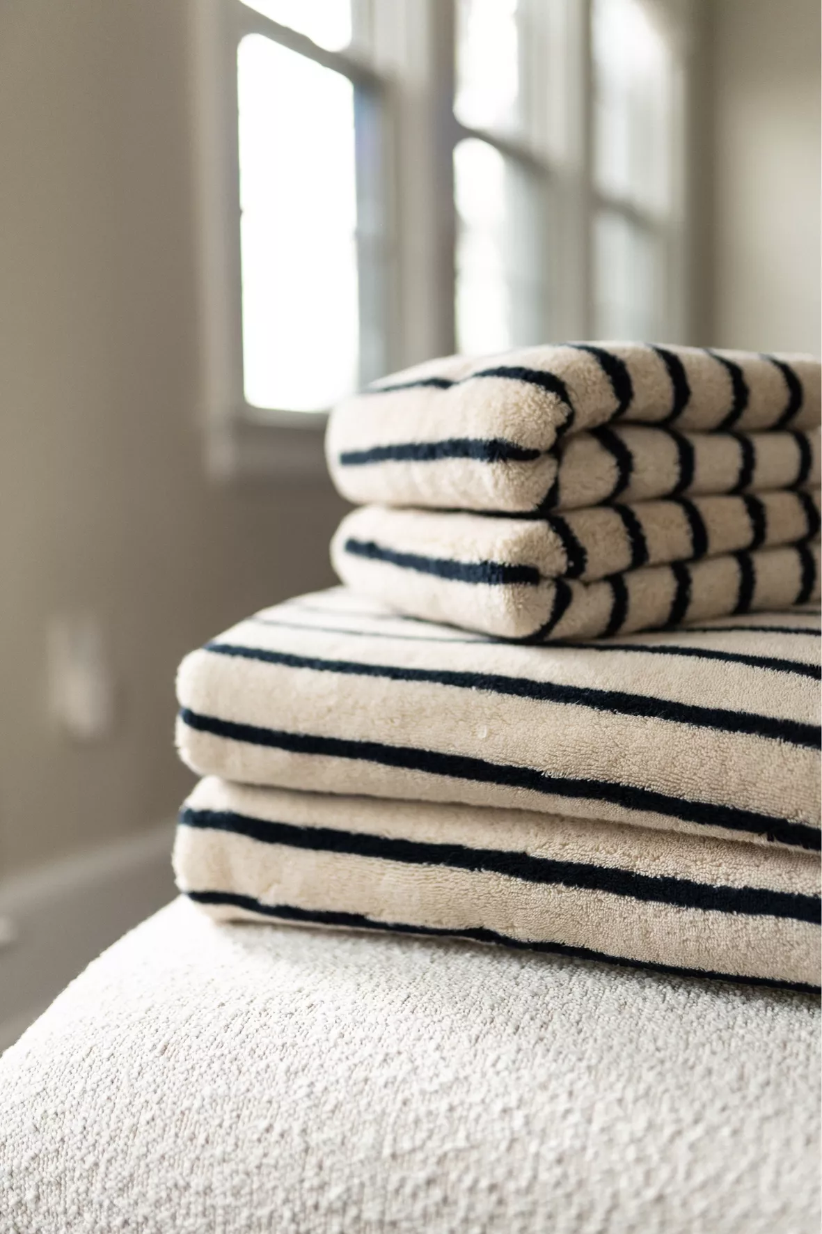Classic Bath Towels in Vanilla by Brooklinen - Holiday Gift Ideas