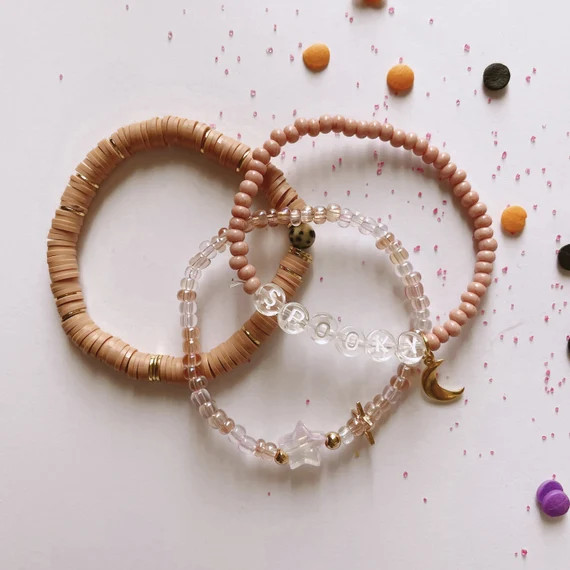 SPOOKY' Set Adult  Halloween Bracelet  Halloween Stack  - Etsy | Etsy (US)