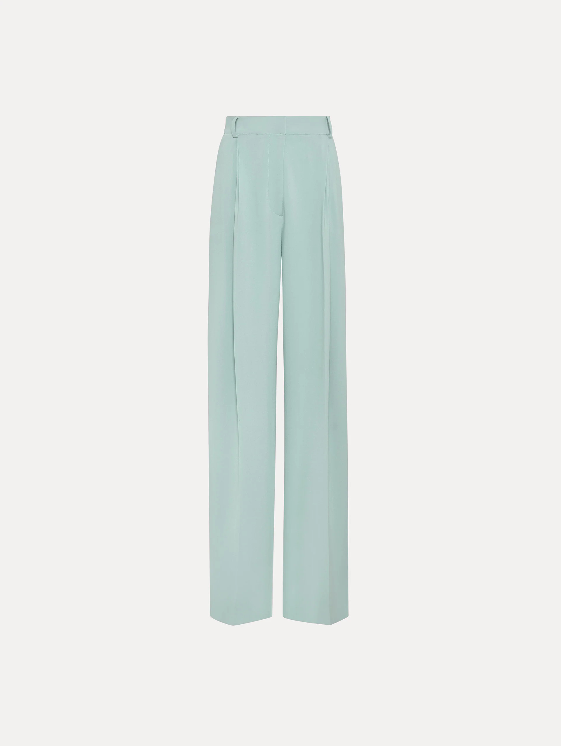 Wide Leg Silk Georgette Pant | Oscar de la Renta