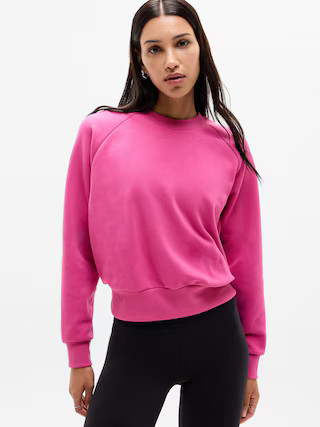 Forever Fleece Relaxed Crew Sweatshirt | Athleta