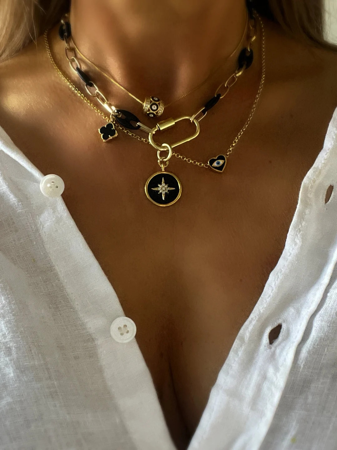 Protection, love and luck necklace | Etsy (US)