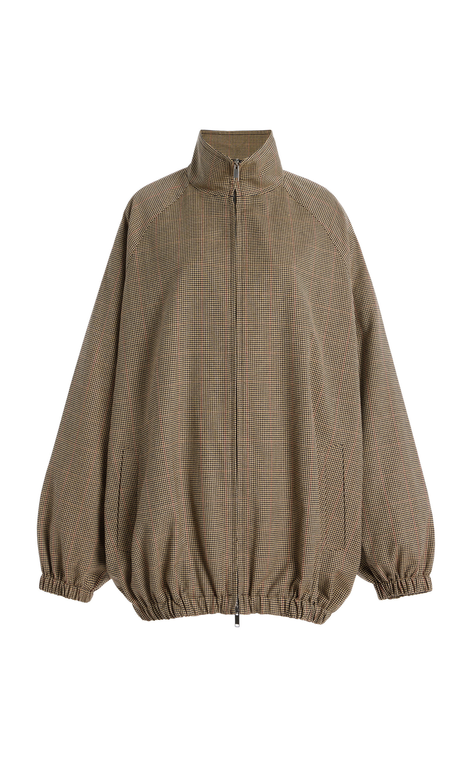 The Frankie Shop Baxter Houndstooth Track Jacket - Moda Operandi | Moda Operandi (Global)
