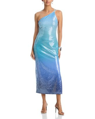 Ombr\u00e9 Sequin Halter Maxi Dress - Exclusive | Bloomingdale's (US)