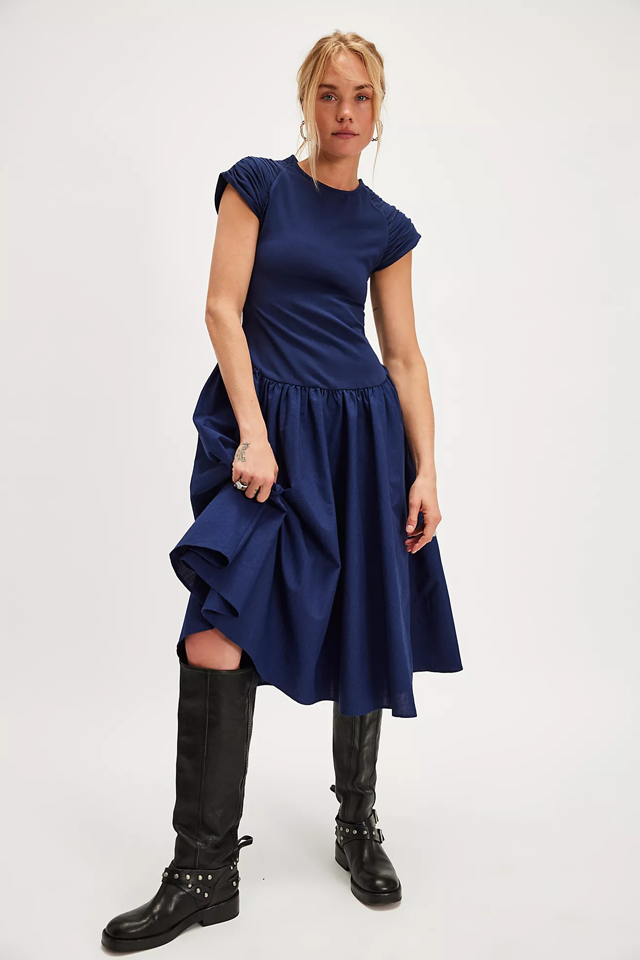 Afternoon Elegance Midi Dress | Free People (Global - UK&FR Excluded)