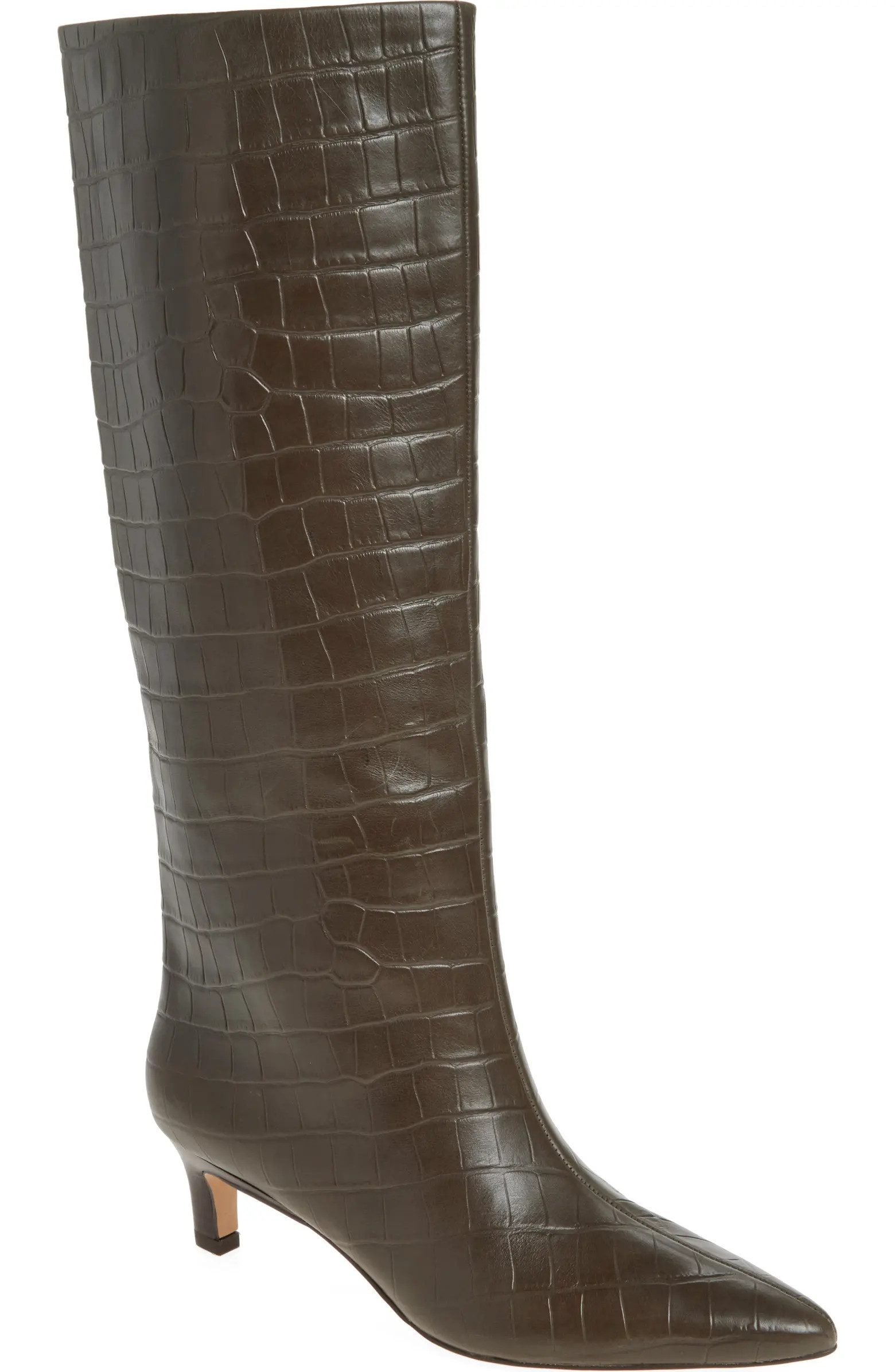 Nordstrom Dauphine Kitten Heel Knee High Boot (Women) | Nordstrom | Nordstrom