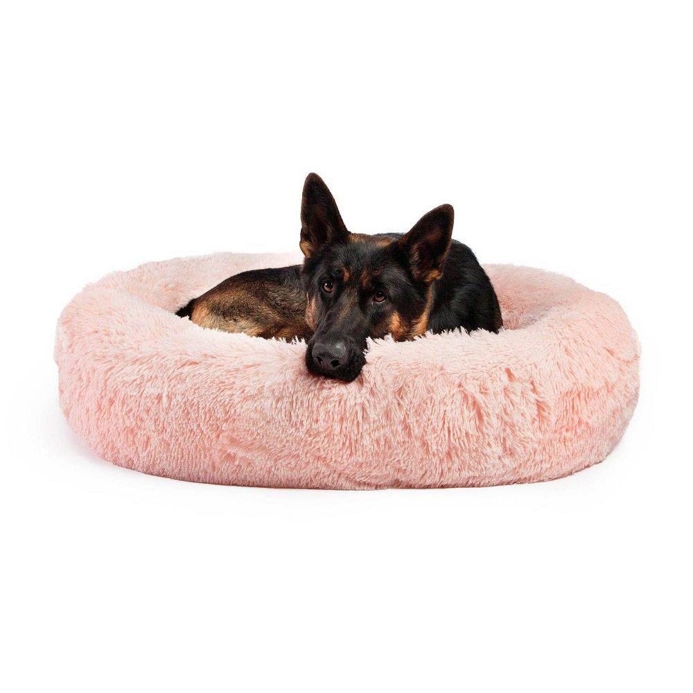 Best Friends by Sheri Donut Shag Dog Bed - 36""x36"" - Pink | Target