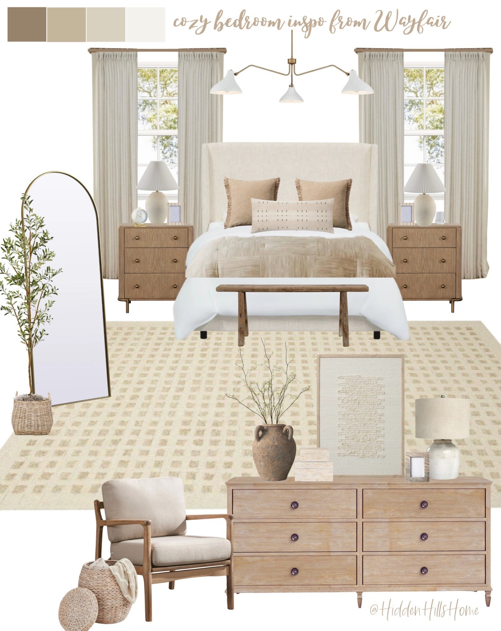 Bedroom mood board, primary bedroom design ideas, neutral bedroom mood board #bed

#LTKHome #LTKSeasonal #LTKSaleAlert