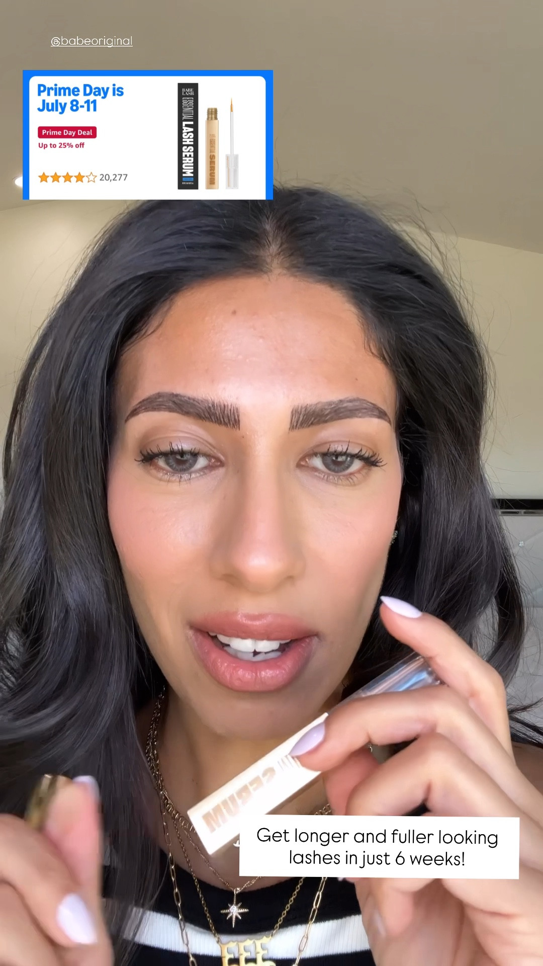 Long and fuller looking lashes in 6 weeks. On a prime deal today. 

#LTKSeasonal #LTKSaleAlert #LTKFindsUnder50