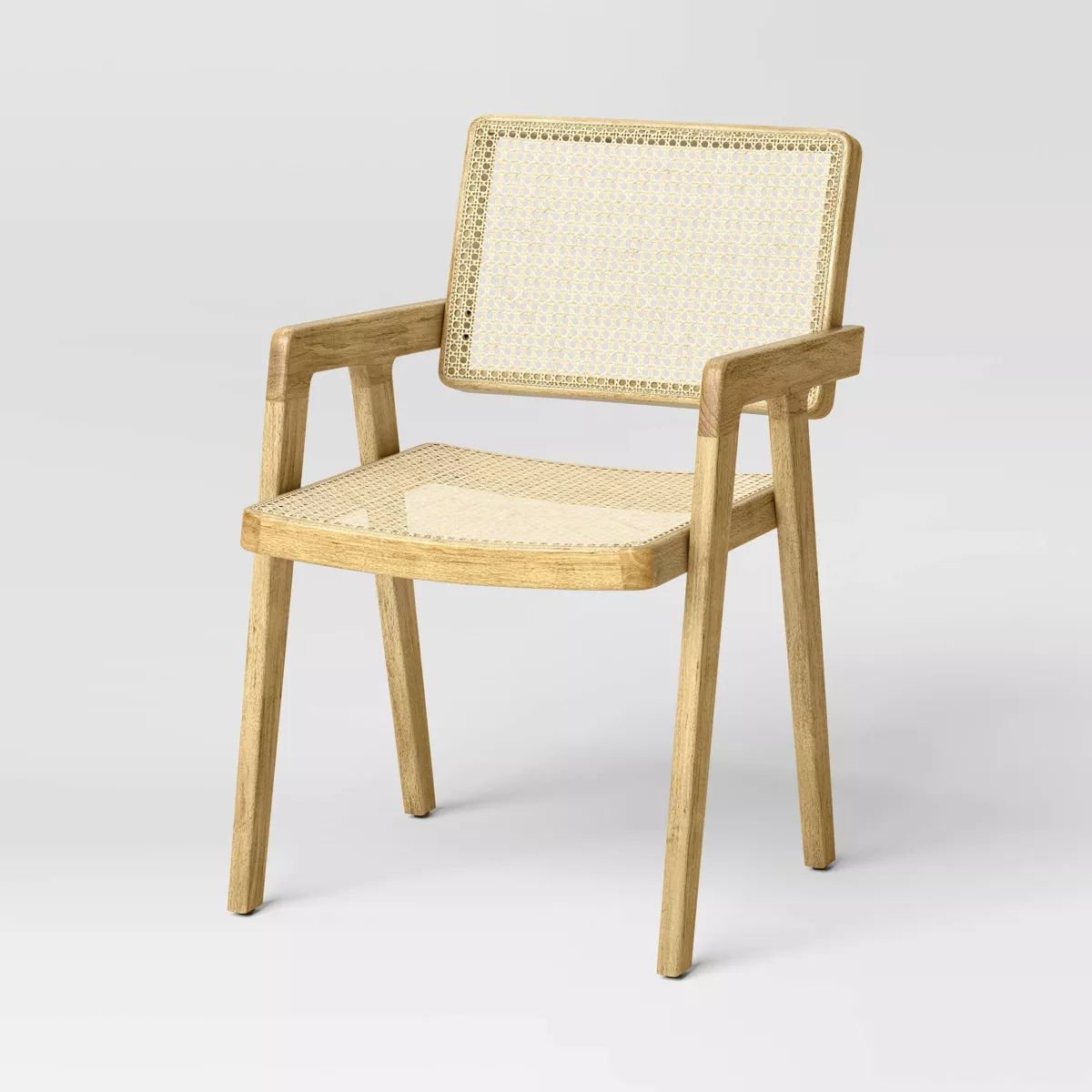 Wood Framed Woven Panel Dining Chair - Threshold™ | Target