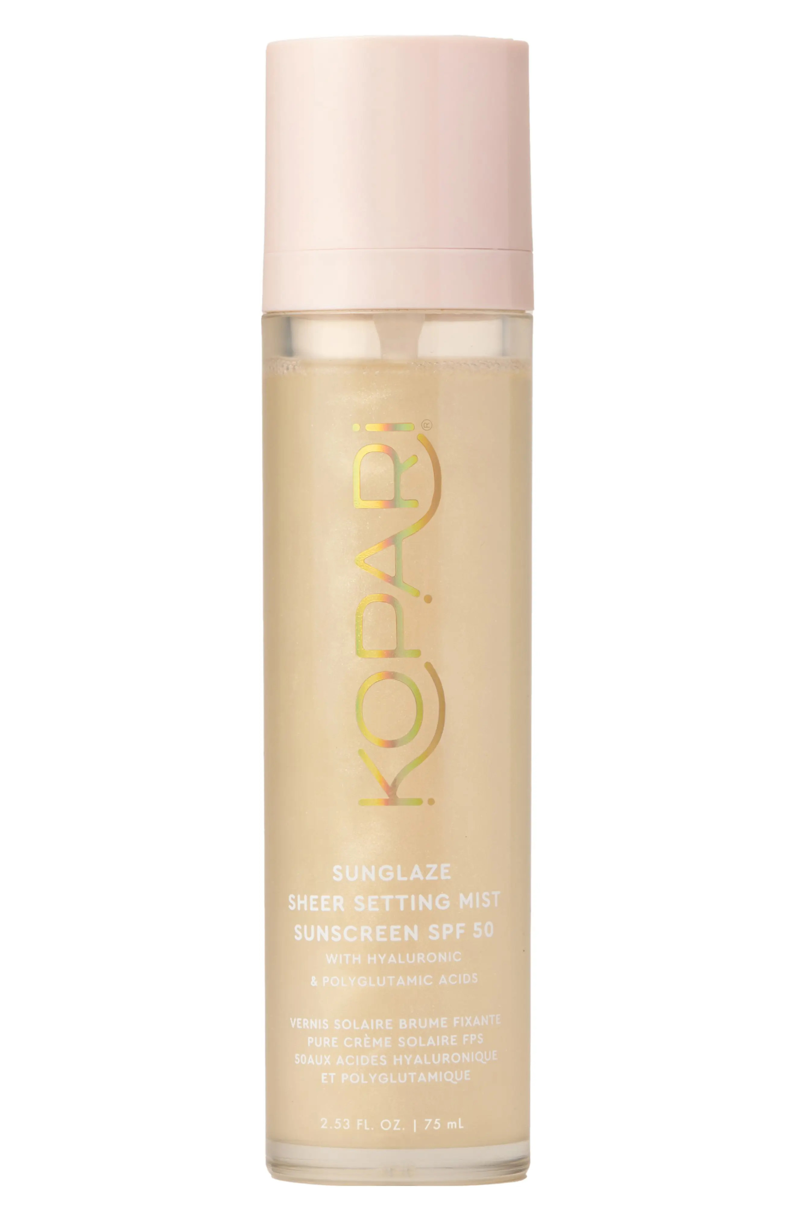 Sunglaze Sheer Setting Mist Sunscreen SPF 50 (Women) | Nordstrom | Nordstrom