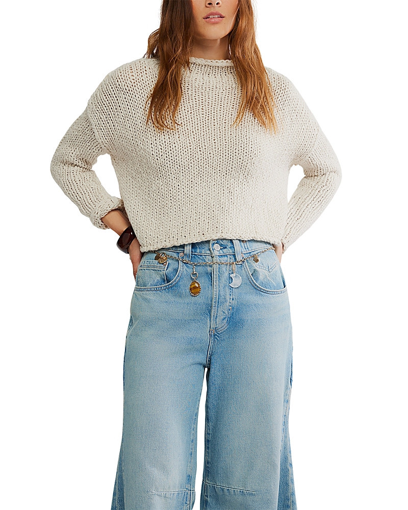 Free People Opal Cropped Sweater | Bloomingdale's (US)