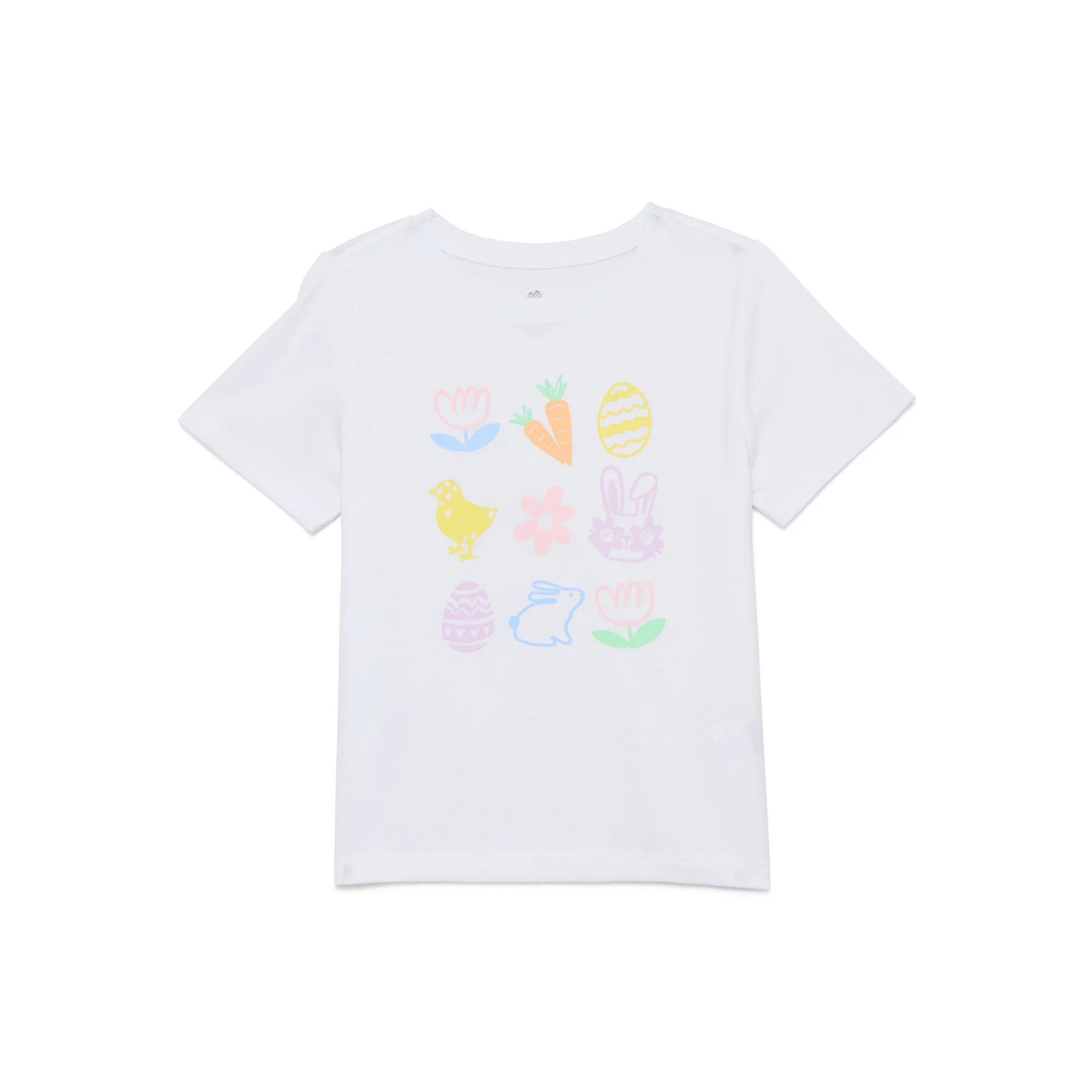 Easter Toddler Girls Graphic Tee from Way To Celebrate, Sizes 12M-5T | Walmart (US)