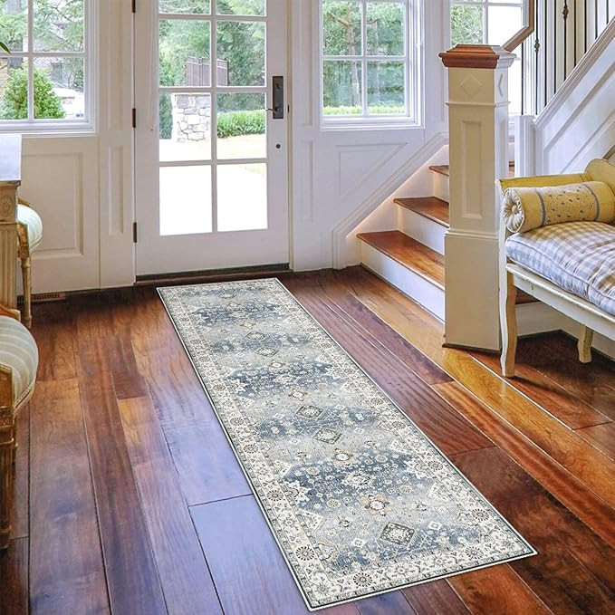 Amazon.com: Non Slip Runners for Hallways,Washable Hallway Runner Rug,Long Ultra Soft Kitchen Run... | Amazon (US)