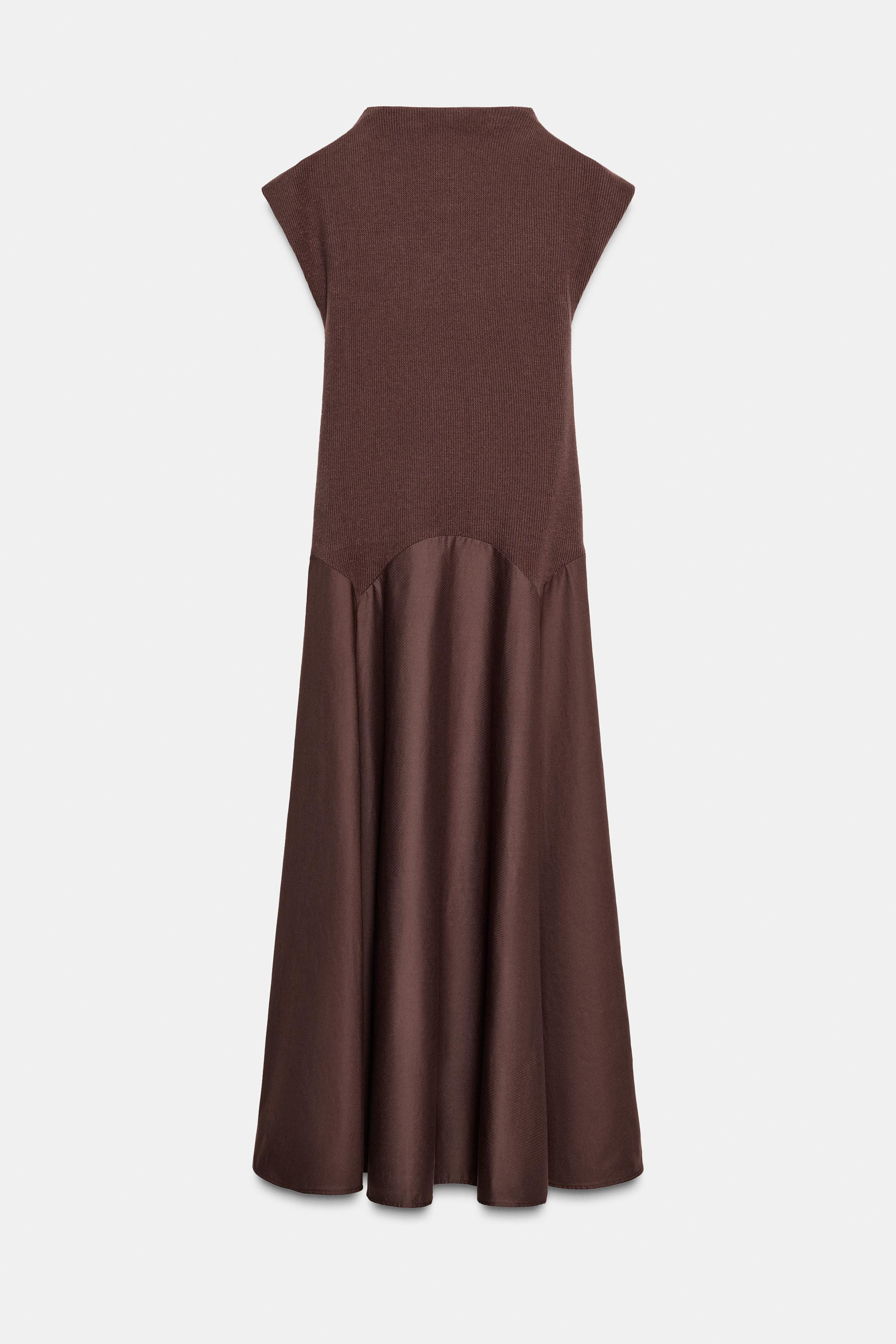 SOFT COMBINATION DRESS | Zara US