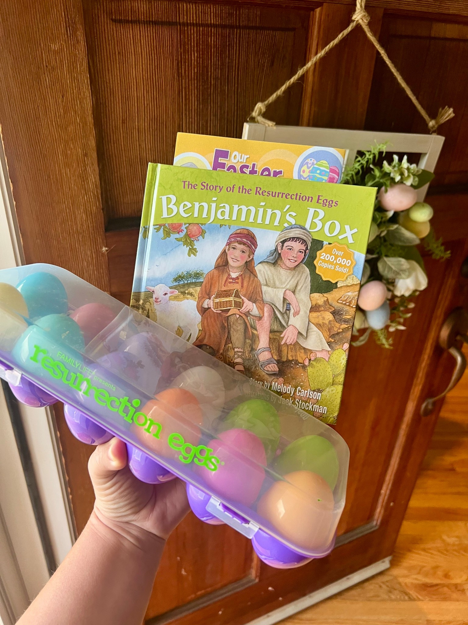 Resurrection Eggs start on Wednesday, April 9th! 

I also included the book we like to read along with ours 💜


#LTKFamily #LTKSeasonal #LTKKids