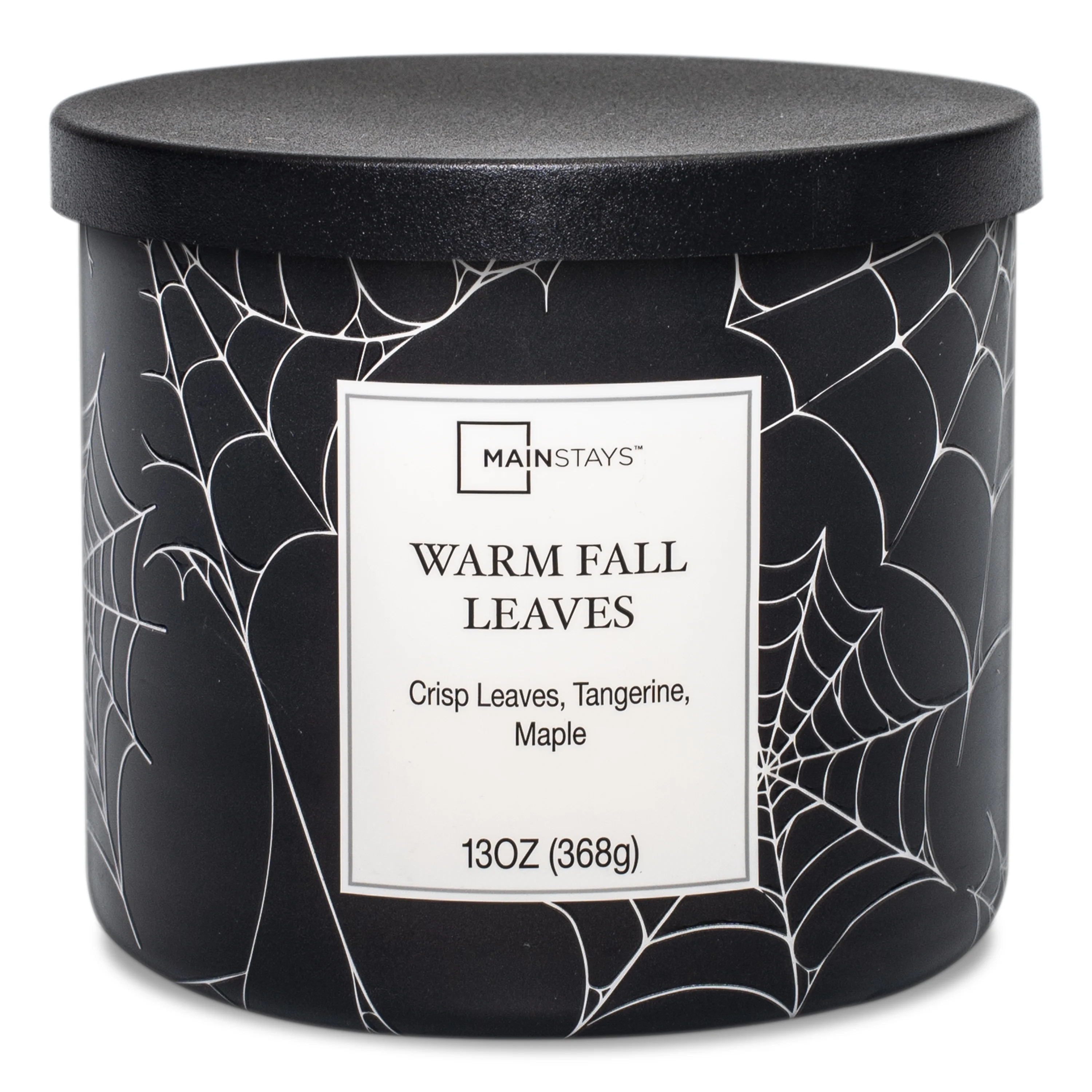 Mainstays Warm Fall Leaves Scented 3-Wick Candle, 13 oz. | Walmart (US)