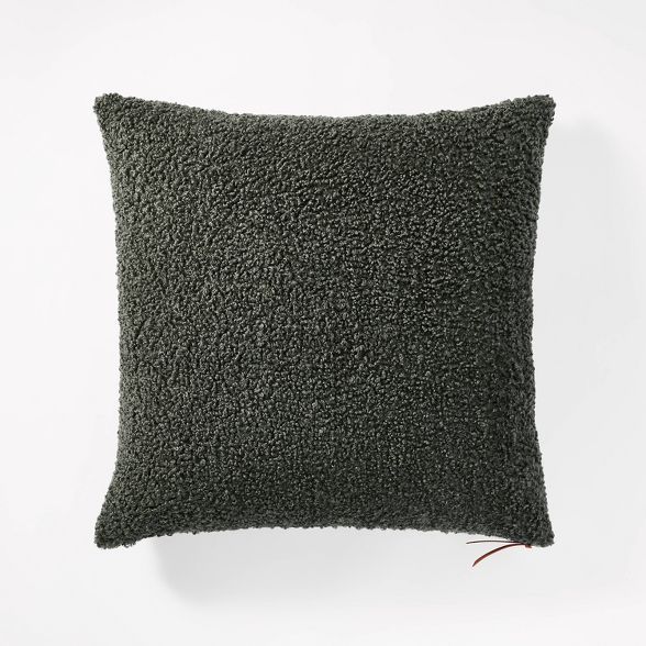 Boucle Throw Pillow with Exposed Zipper - Threshold™ designed with Studio McGee | Target