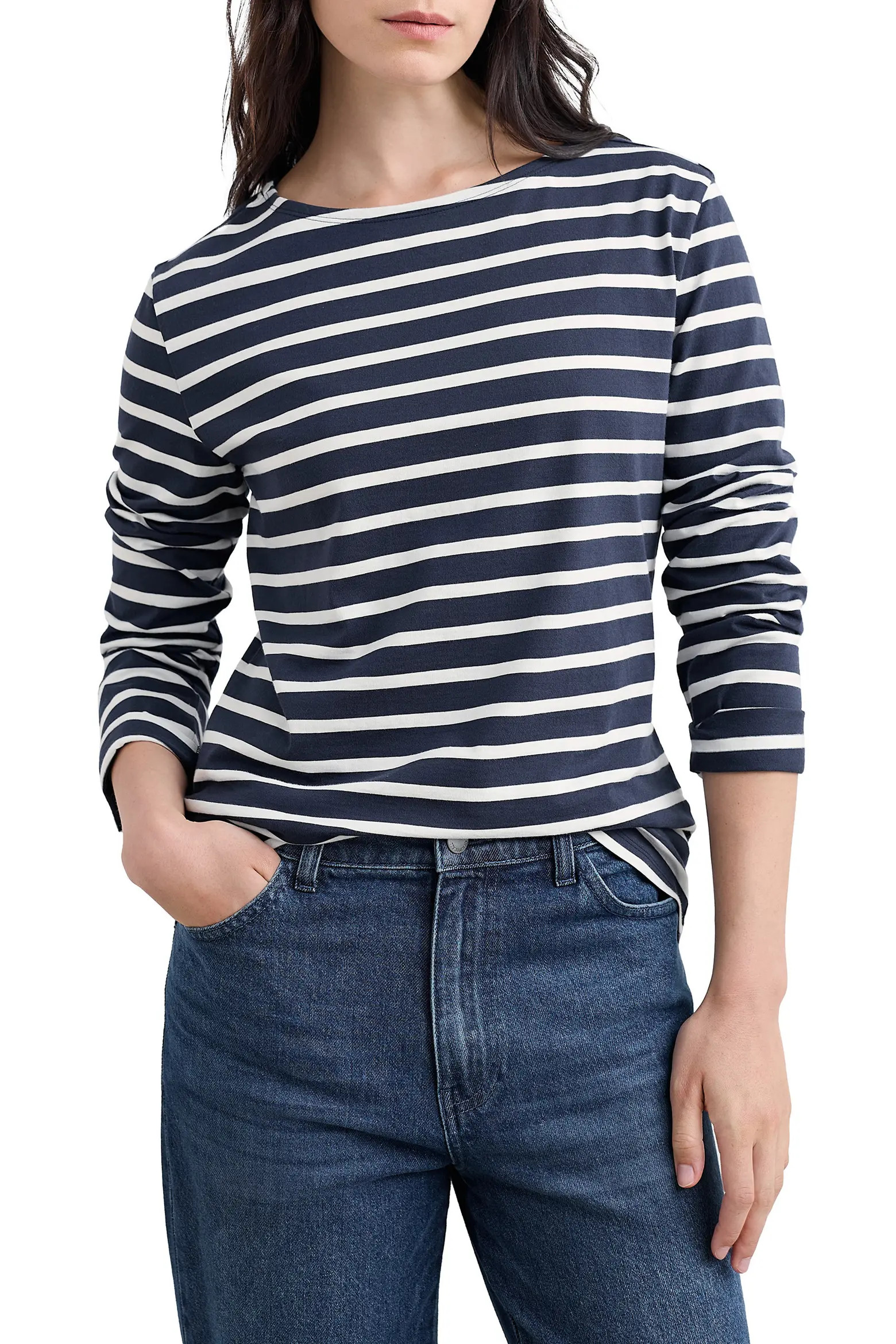 Sailor Stripe Organic Cotton Top (Women) | Nordstrom | Nordstrom