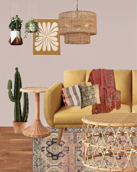 Mustard is a calming color 🌭
#boho #homeinspo #moodboard #midcentury

#LTKhome