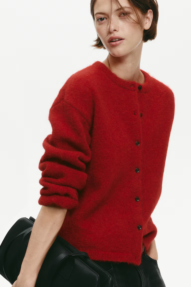 Brushed cardigan | H&M (UK, MY, IN, SG, PH, TW, HK)