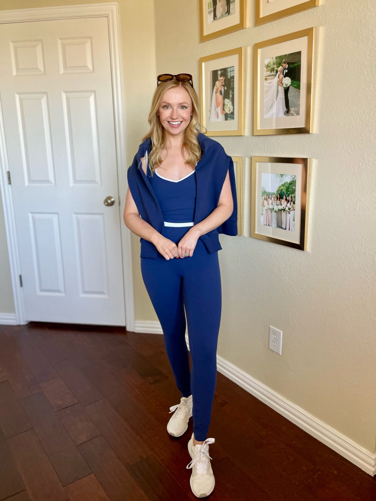 Sneakers are old, linked similar! Wearing a S in leggings and top, could use an XS | activewear, active set, gym outfit, workout outfit 

#LTKFitness #LTKActive #LTKFindsUnder100