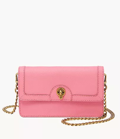 Ainsley Wallet On Chain With Turn Lock | Fossil (US)