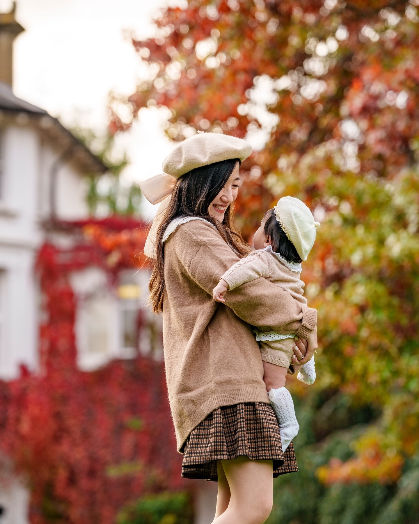 Our official Autumn Uniform has arrived! 🍂

Nothing sweeter than snuggles in our matching cozy knits in camel. We’re both rocking our matching berets (mine with the big bow, of course!)🎀

Outfit details🎀
Mommy
Cardigan, blouse, skirt & shoes: @newlook 

Outfits are linked on my @shop.ltk @ltk.europe 
(link in bio)

Save this post & follow @petitealpaca for more new mum and feminine fashion content.

📸 shot and edited by: @vimage.pro  @capturewithvic 

#ad #newlook #thatnewlookfeeling 
#pinkgingham #matchingoutfits #twinning #mommyandme #mommyandmestyle #autumnoutfit #berets #mommyandmefashion 

🗝️ Feminine elegant classy style, modern princess, Polka dot midi dress, new mum style, New Look, matching mama and baby

#LTKuk #LTKpetite #LTKautumn