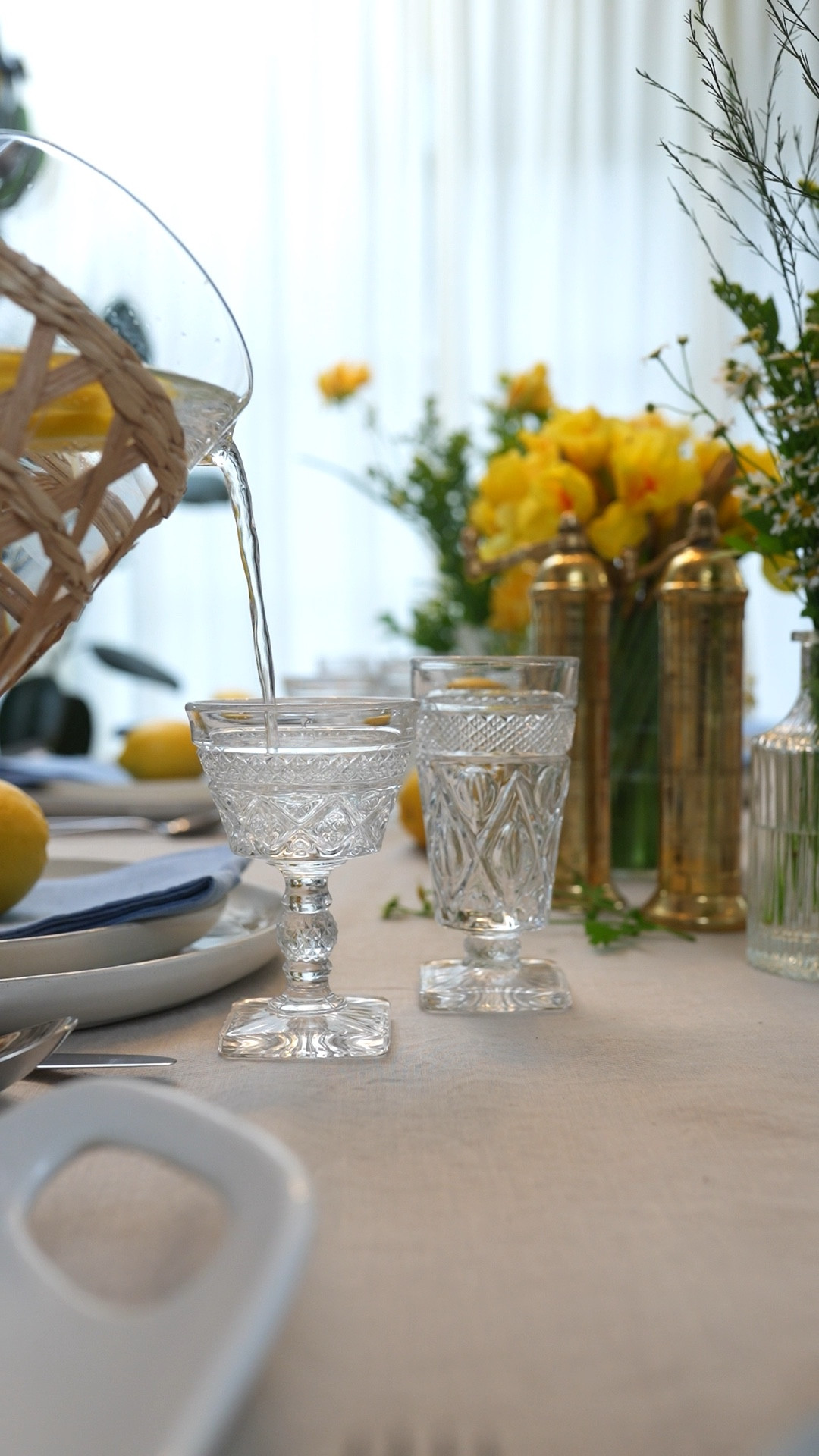 Cape cod glasses and cane pitcher🥰 Love these glasses I found at Goodwill. 

#LTKStyleTip #LTKParties #LTKHome