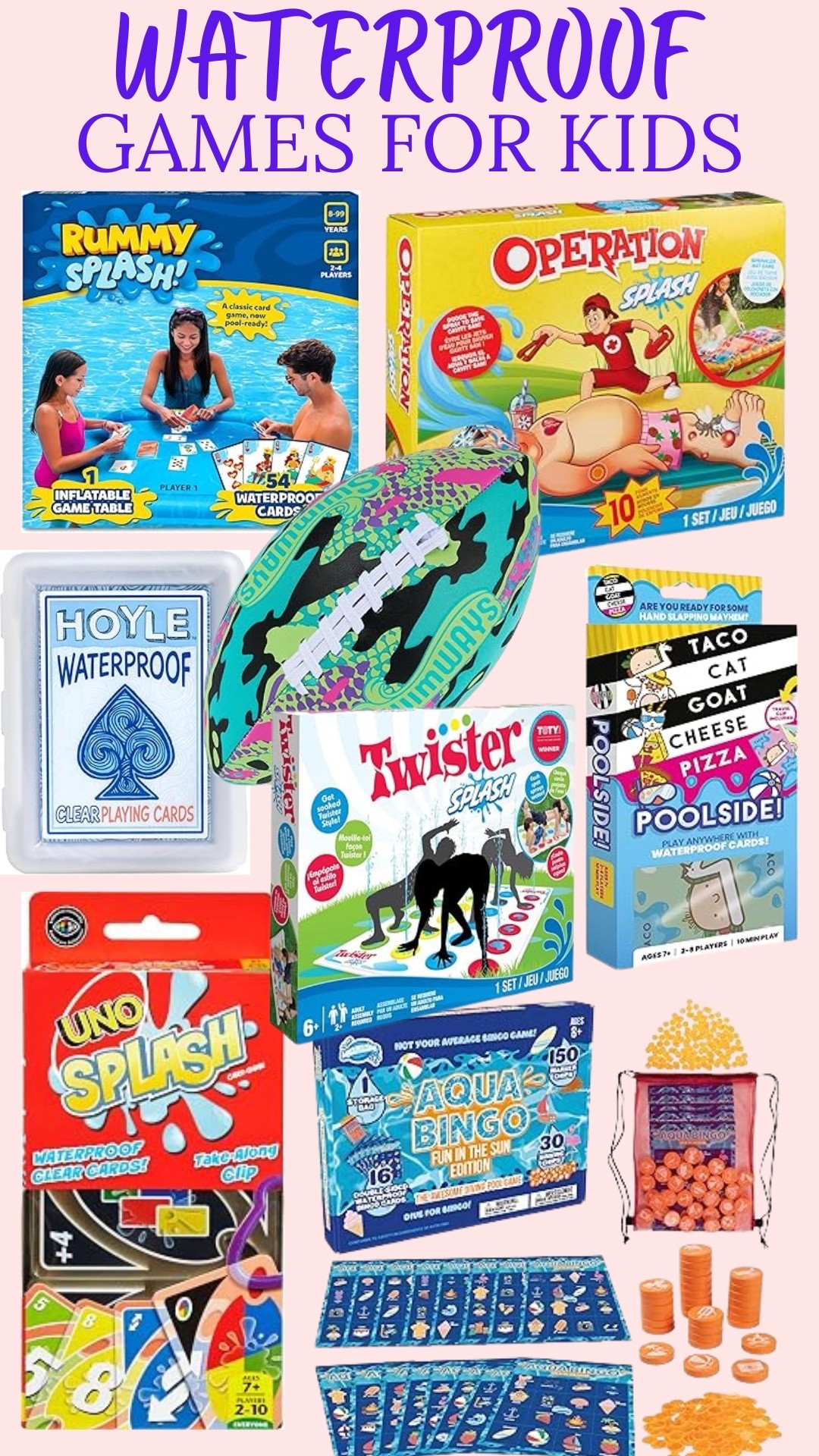 Waterproof games for kids

#LTKKids