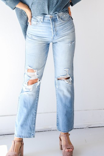 Hayden High Waisted Dad Jeans | Dress Up