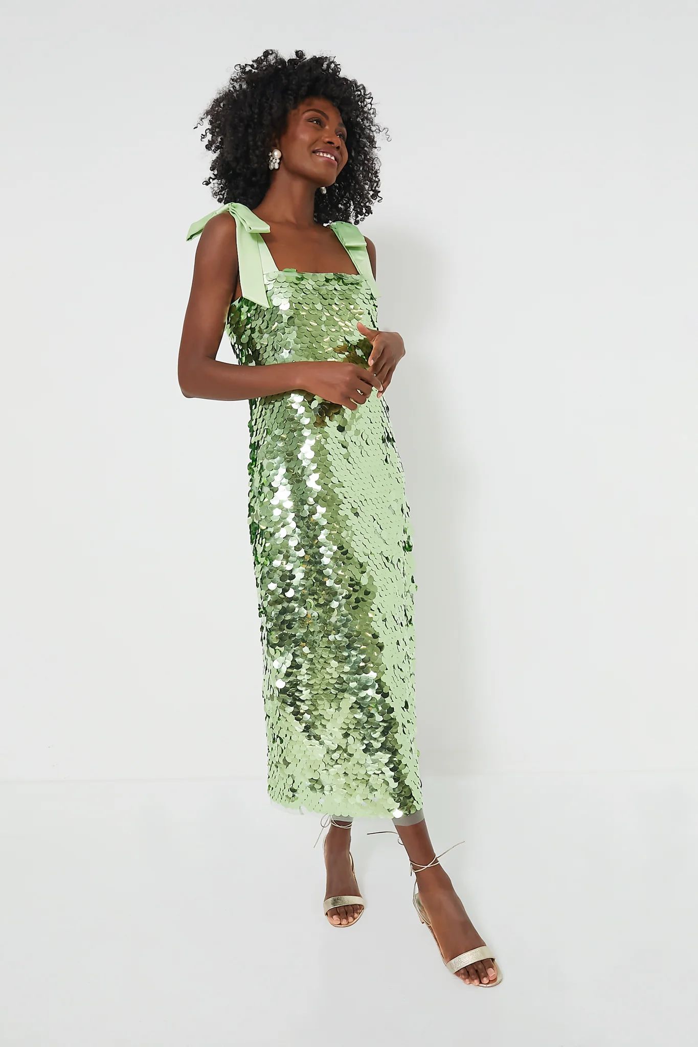 Mint Chip Sequin Roxy Dress | Tuckernuck (US)