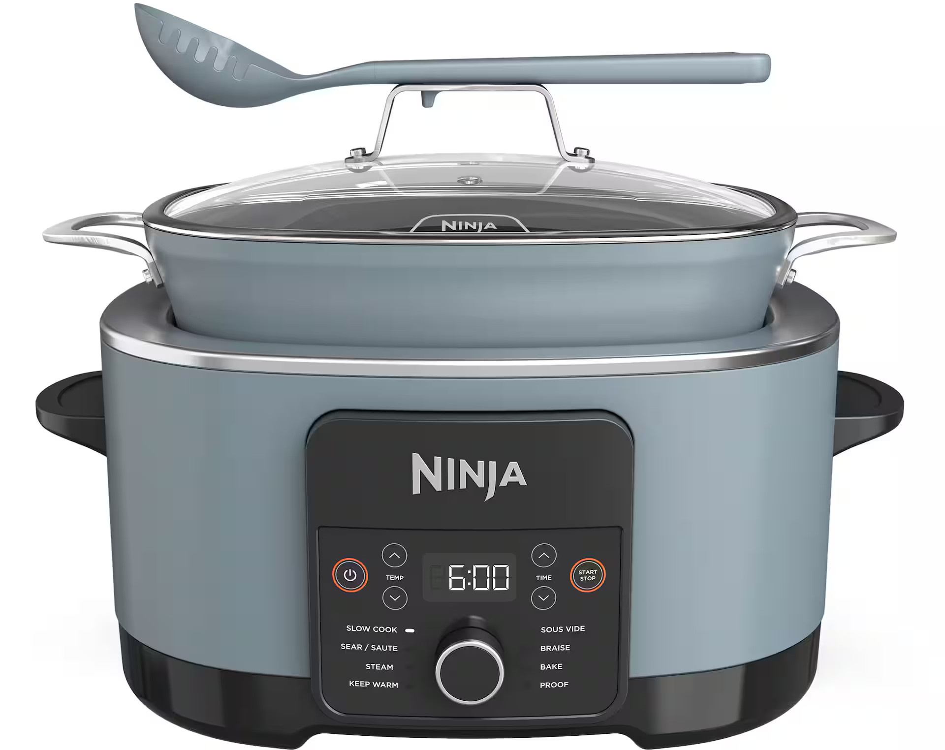 Ninja - Foodi PossibleCooker PRO, 8.5qt Multi-Cooker - Sea Salt Grey | Best Buy U.S.