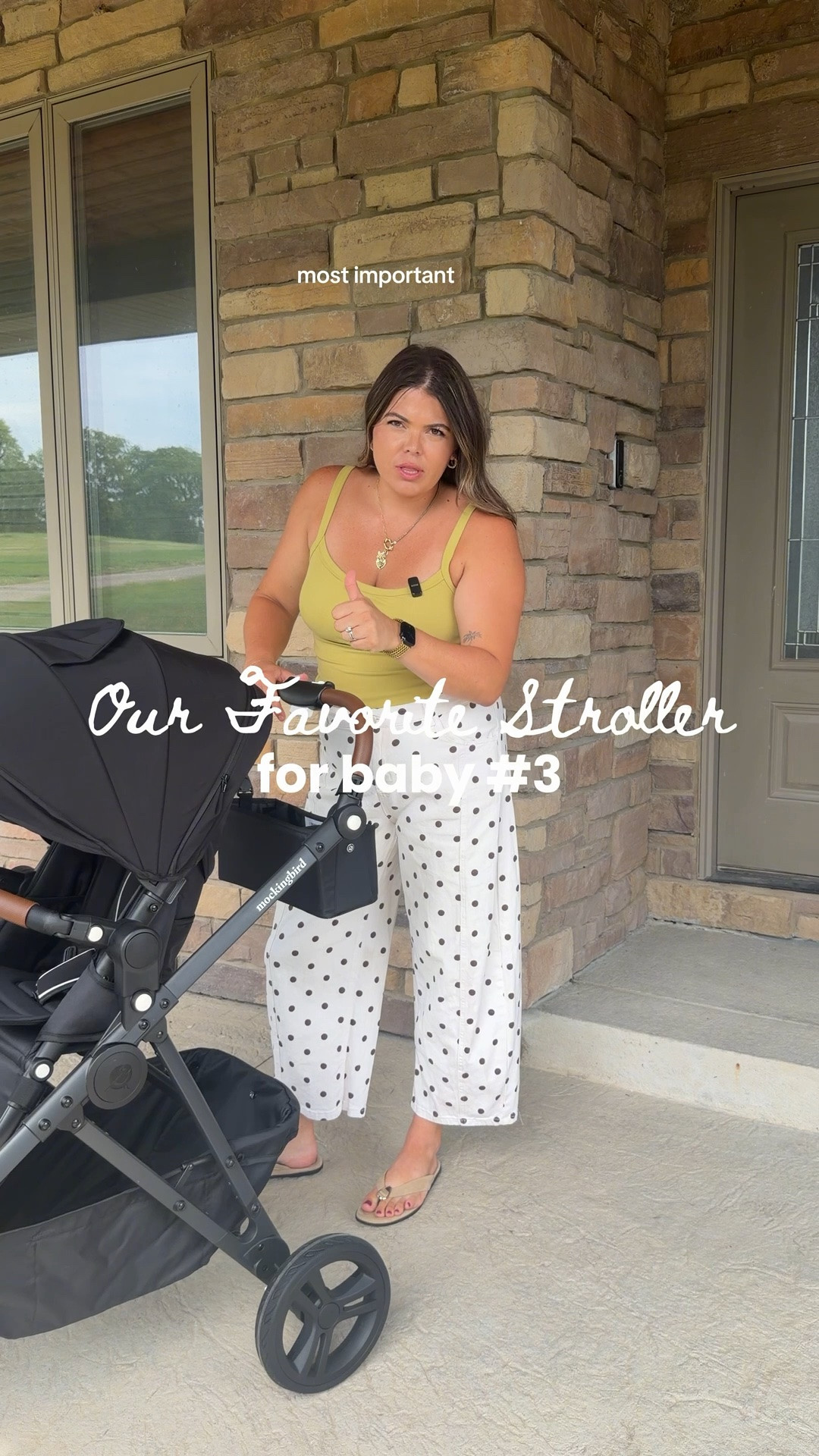 What baby purchase have you made that was 100% worth every penny? If you've got a car full of kids one of the best investments is a good stroller - we've had three different strollers with all three kids and this one from @hellomockingbird has been our favorite so far! It can also transform into a double stroller.

We had the car seat that turned into a stroller and that just wasn't cutting it for us, we needed the storage and a smoother ride!
#Stroller #Baby #MomTips