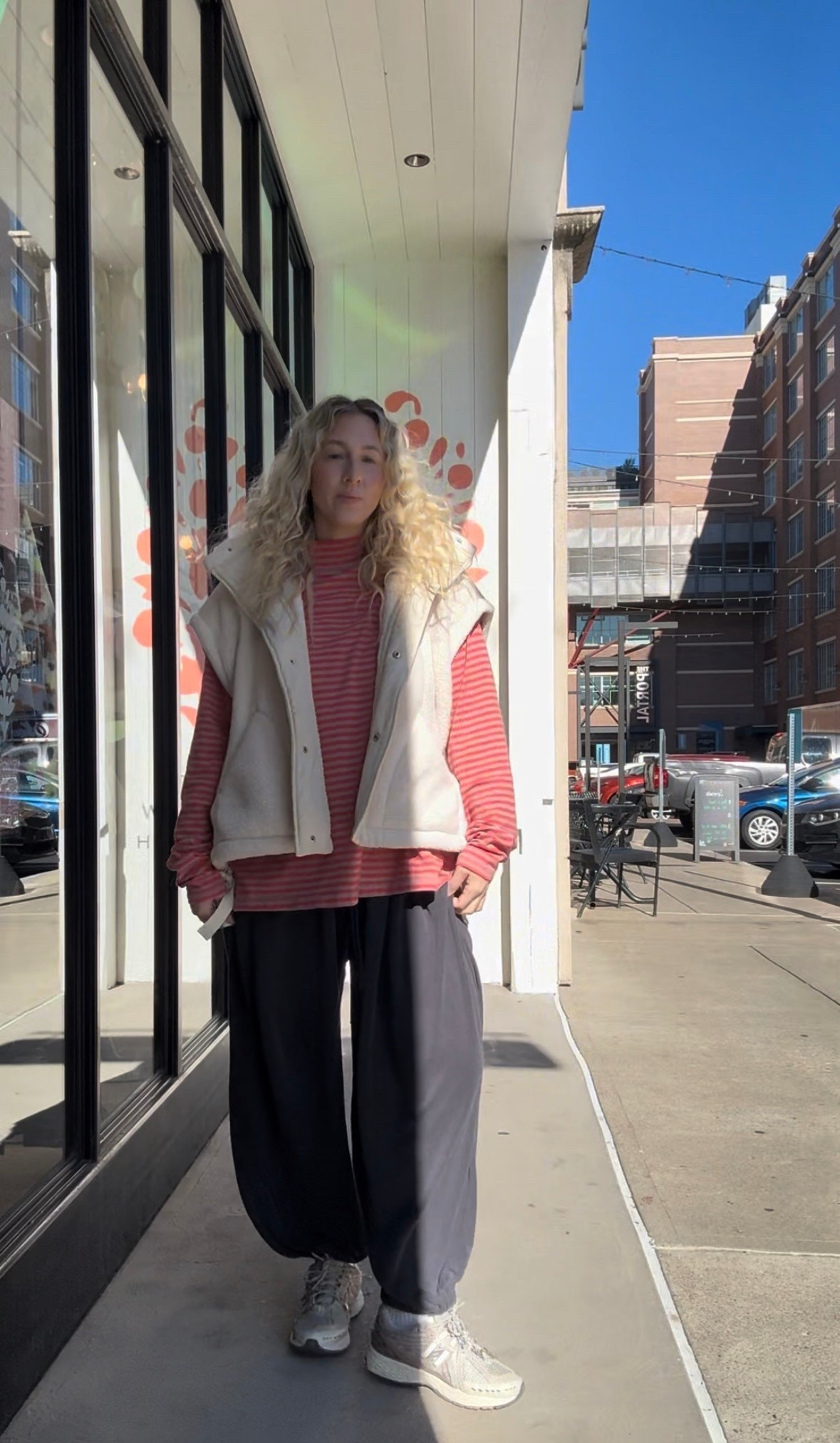 Wearing size L in all ♥️
Vest is under 100 !! 

Free people, free people movement, FP movement, fleece vest, gift ideas, casual outfit, under 100, free people outfit, pinterest style, momentum pant, restoration layer, outfit of the day 

#LTKHoliday #LTKSeasonal #LTKFindsUnder100