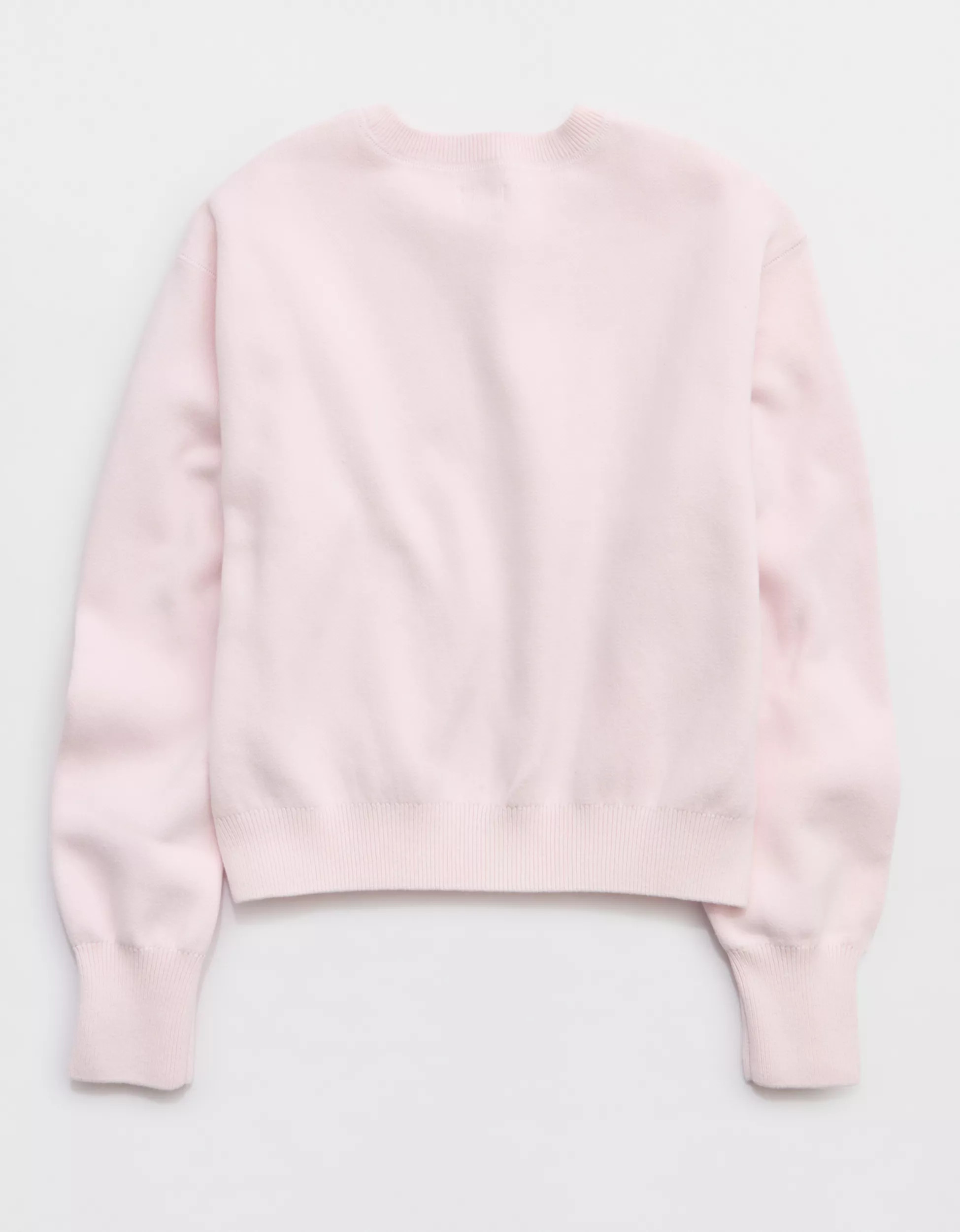 Aerie Cropped Crew Sweater | Aerie