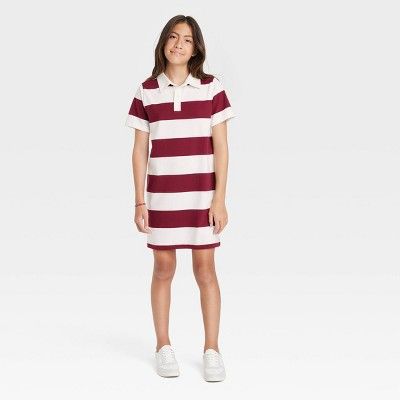 Kids' Rugby Striped Polo Shirt - art class™ | Target