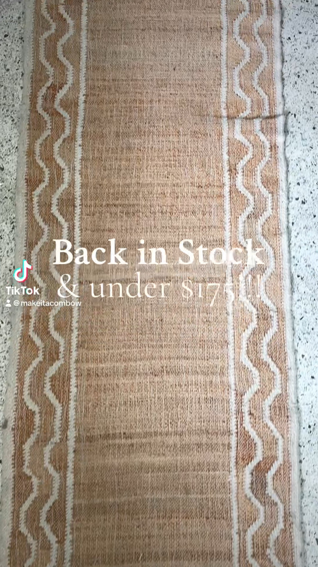 Scalloped jute runner back in stock!! Coastal home decor

#LTKHome #LTKVideo #LTKSaleAlert
