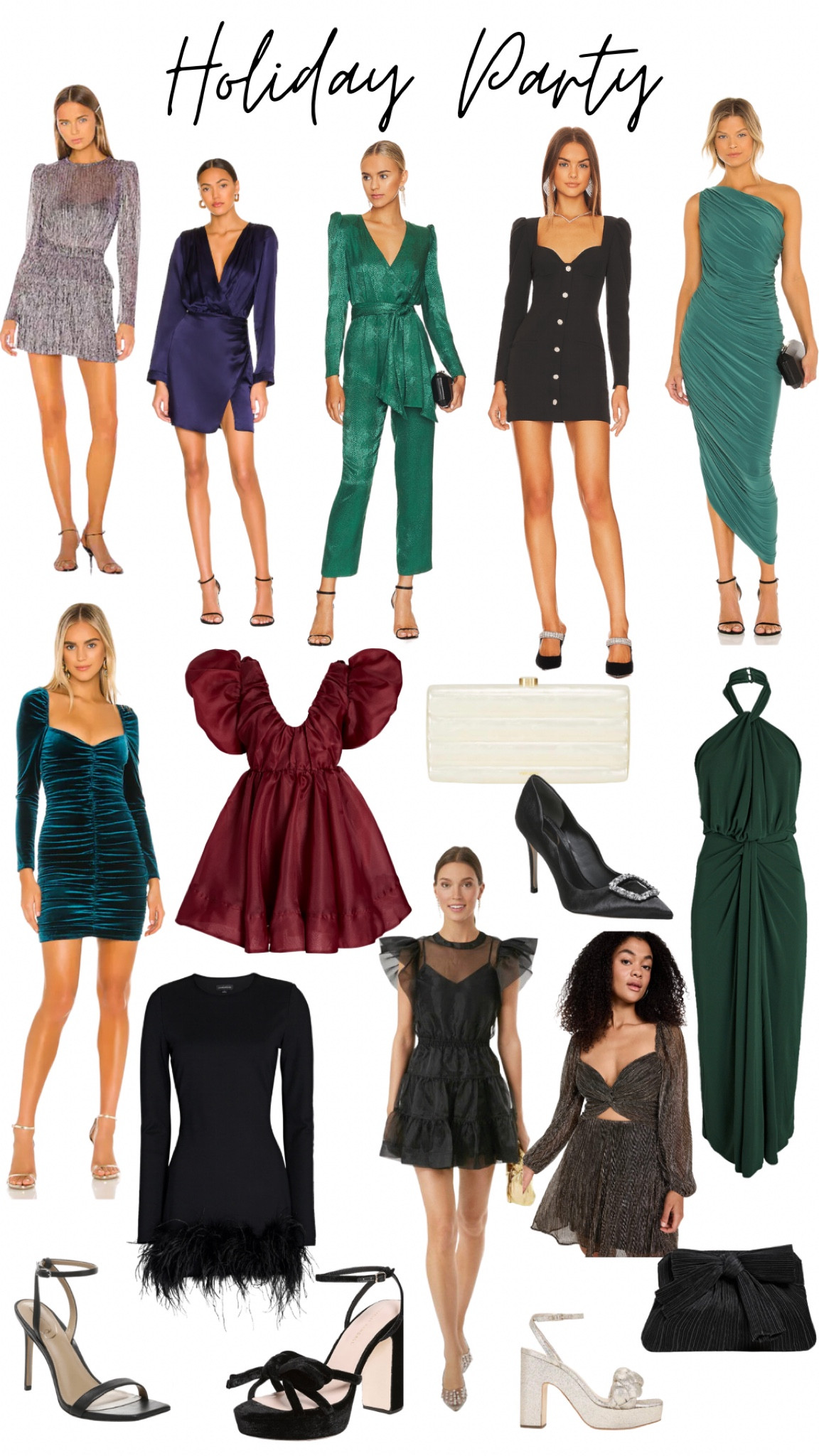 Holiday Party Edit 🎄#christmasparty #christmaspartyoutfit #holidayparty #holidaypartyoutfit 

#LTKHoliday #LTKSeasonal #LTKworkwear