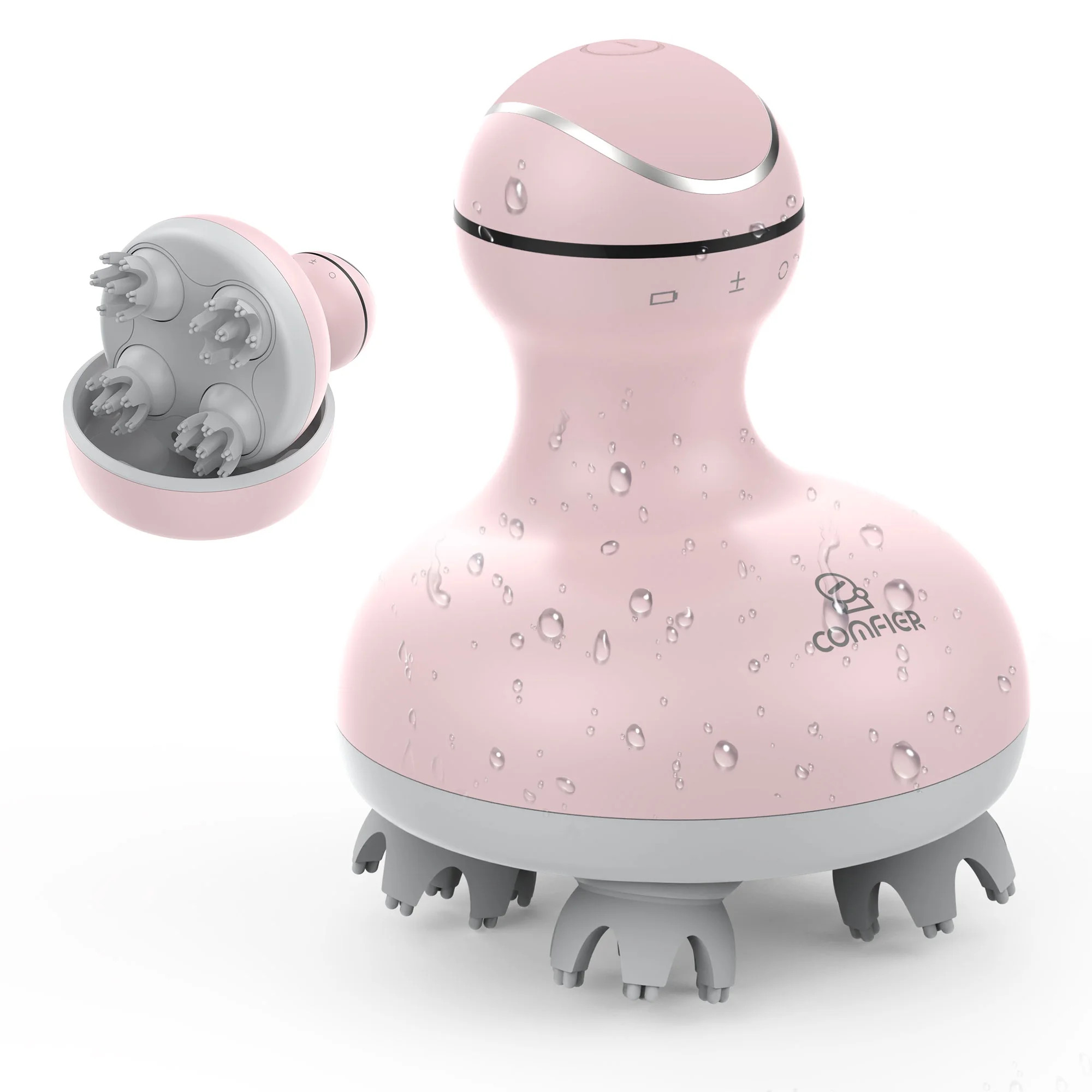 Comfier Head Massager for Hair Growth,Cordless Smart Scalp Massager for Stress Relief,Gifts for M... | Walmart (US)