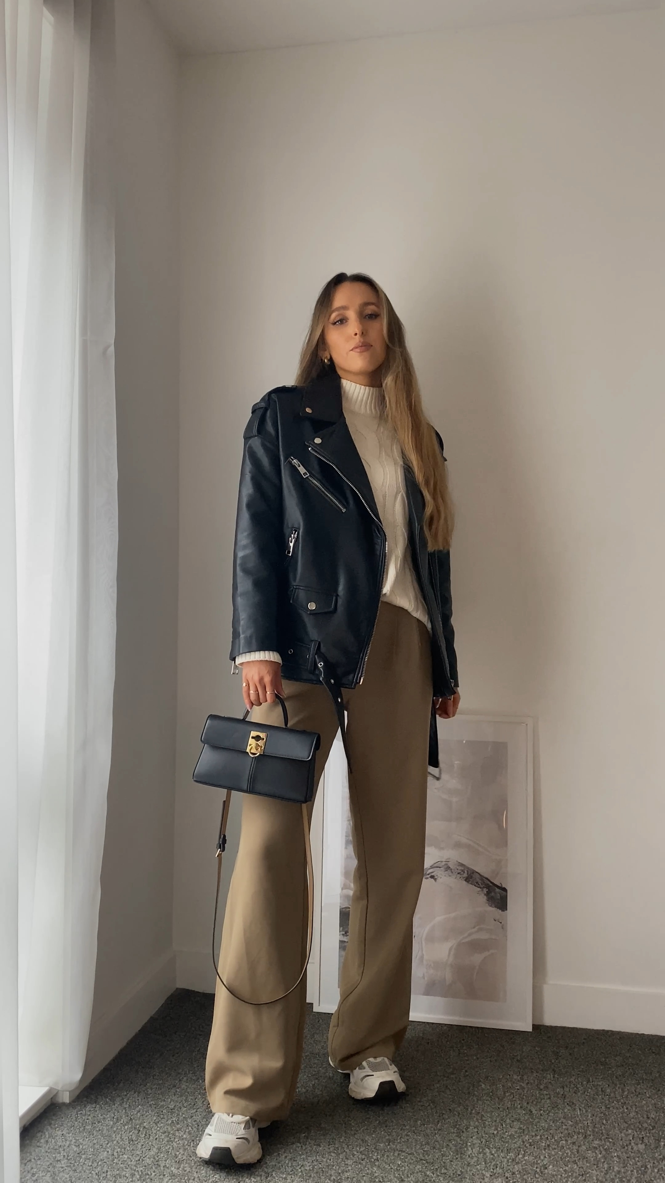 Biker jacket outfit 

#LTKSeasonal #LTKeurope #LTKstyletip
