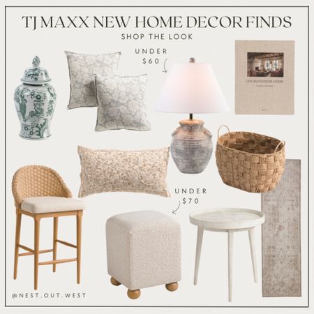 Affordable home decor finds, tj Maxx new arrivals for spring

#LTKSeasonal #LTKhome #LTKfindsunder50