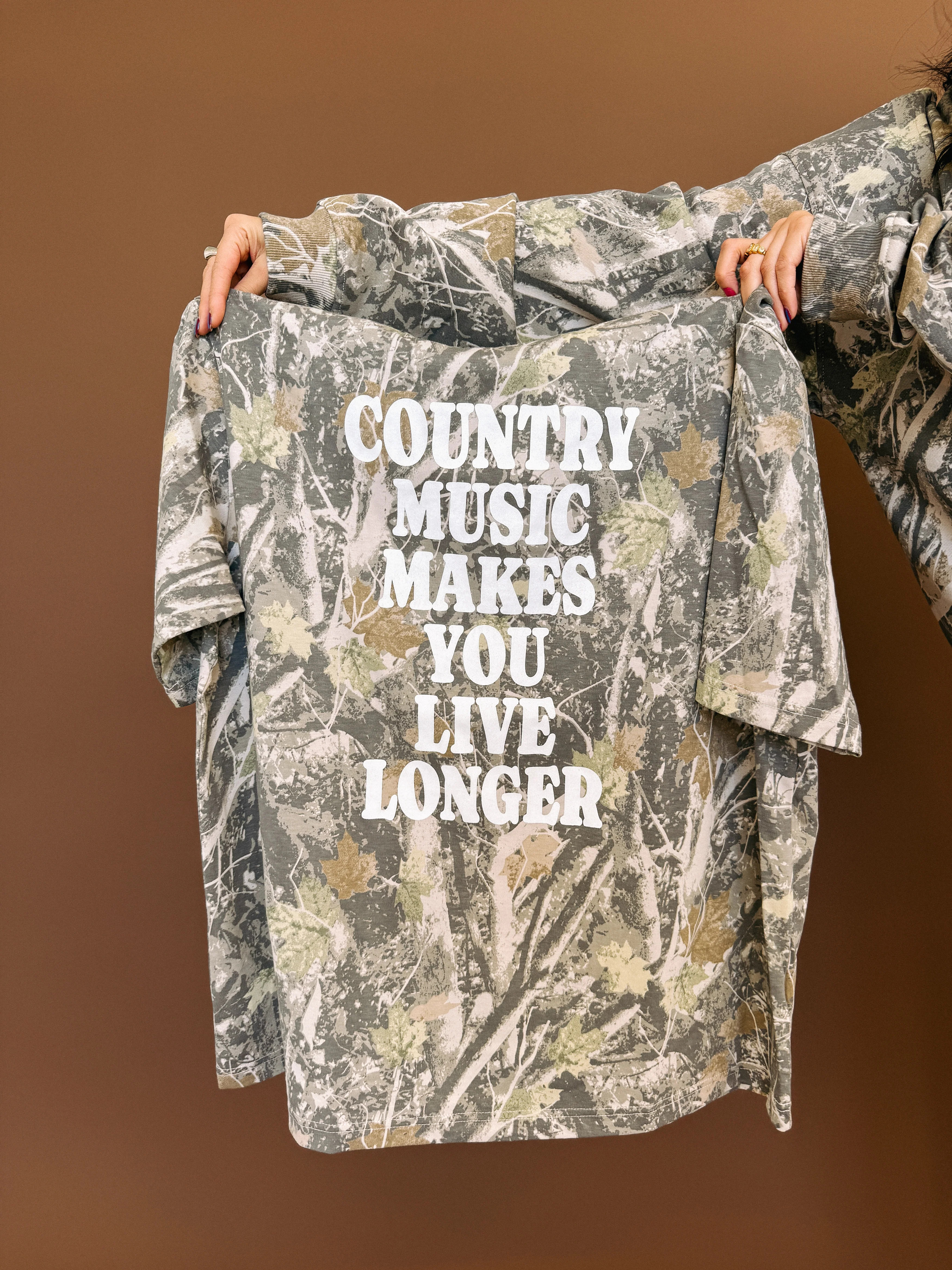 ETTA OG | country music camo tee | Etta+East