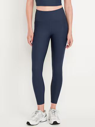 High-Waisted PowerSoft Ribbed Leggings | Old Navy (US)
