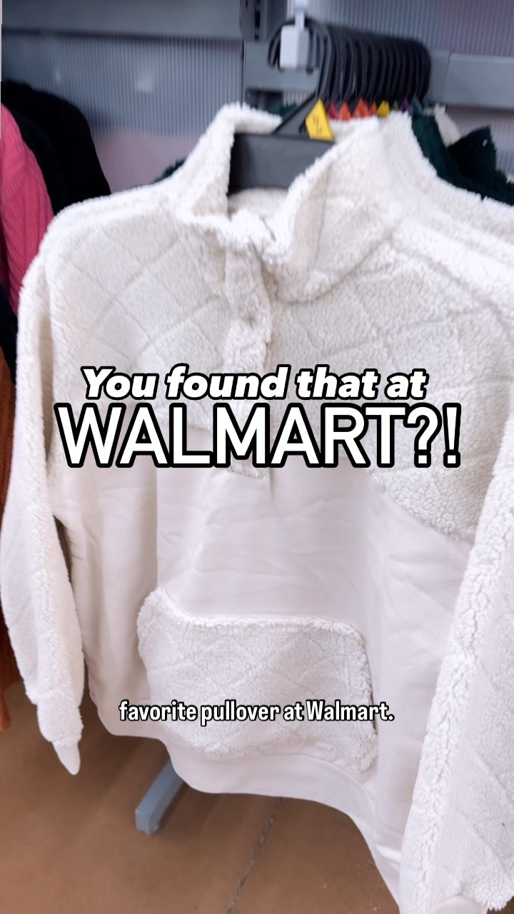 I love this cozy pullover that is a mix of part sweatshirt material and part sherpa!  So cozy and has the best details!!!
⬇️⬇️⬇️
Pullover sized up 2 sizes to a large
Joggers TTS small
Shoes TTS



#LTKFindsUnder50 #LTKStyleTip #LTKWatchNow