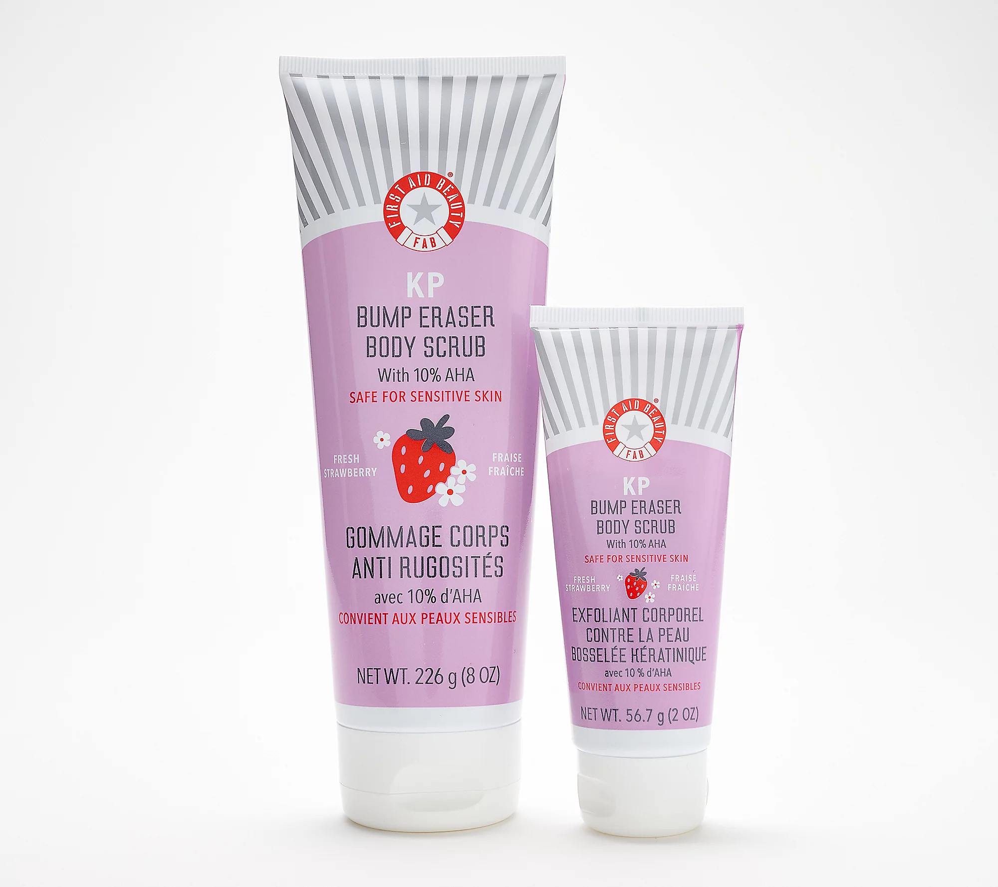 First Aid Beauty KP Bump Eraser Home + Away Set | QVC