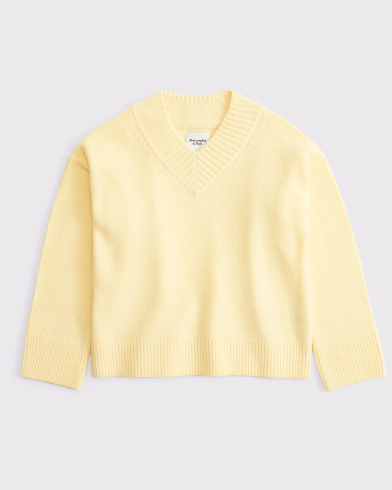 High V-Neck Sweater | Abercrombie & Fitch (US)