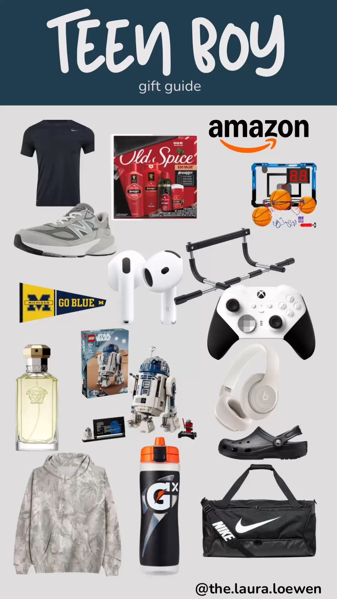 Amazon teen boy gift guide! 🤎


Amazon teen boy gift ideas 
Amazon teen boy Christmas 
Amazon teen boy holiday 
Amazon teen boy stocking stuffers 
Amazon teen boy wish list 

#LTKGiftGuide #LTKKids #LTKHoliday