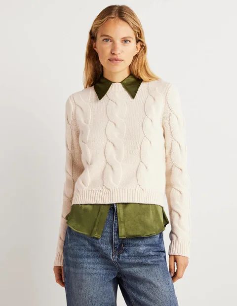 Chunky Cable Jumper | Boden (UK & IE)